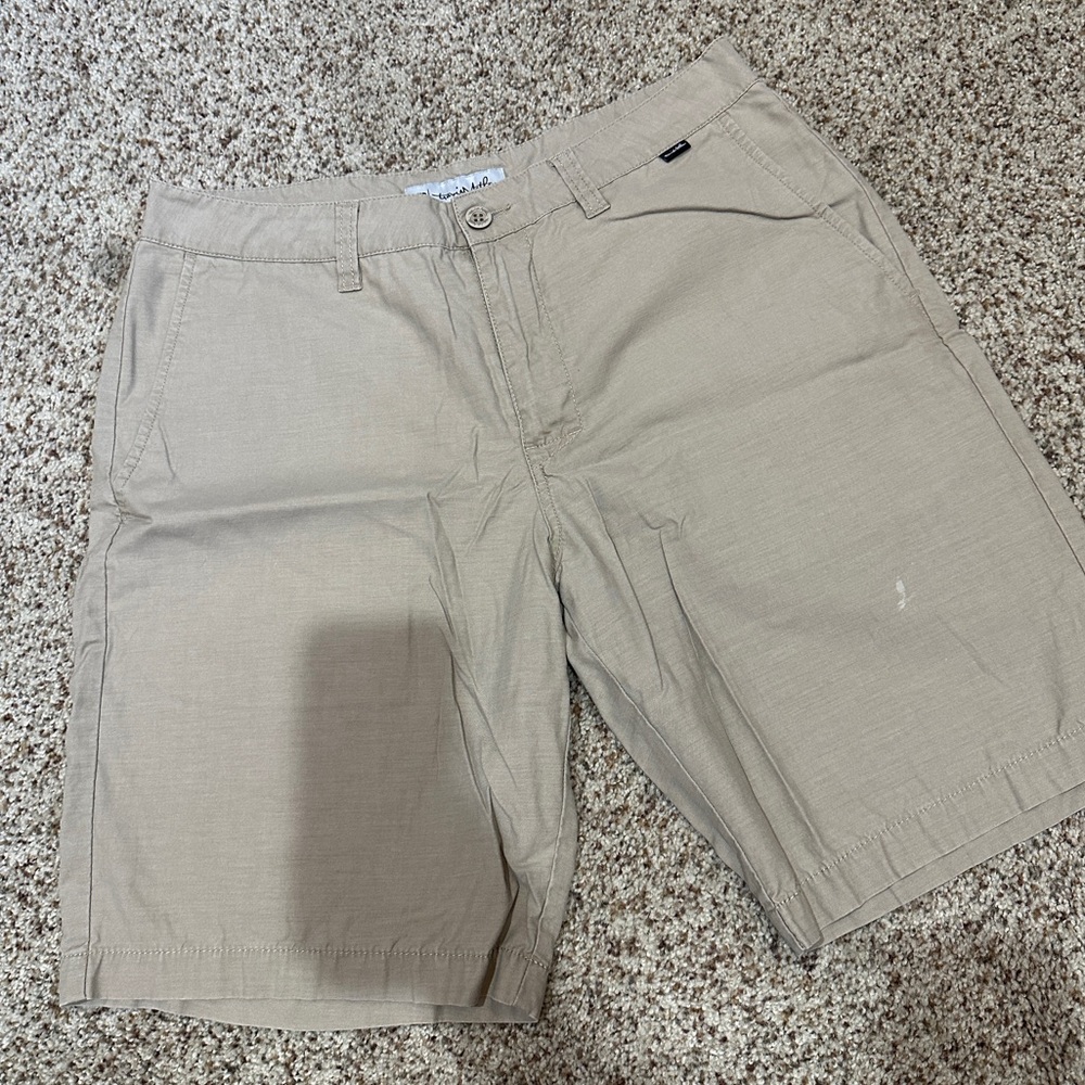 Travis Mathew khaki shorts